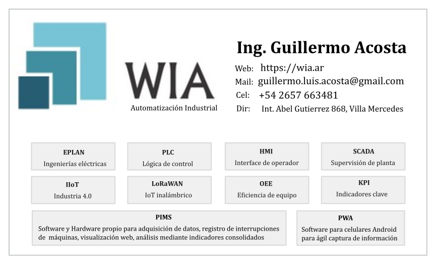 WIA automatizacion industrial
