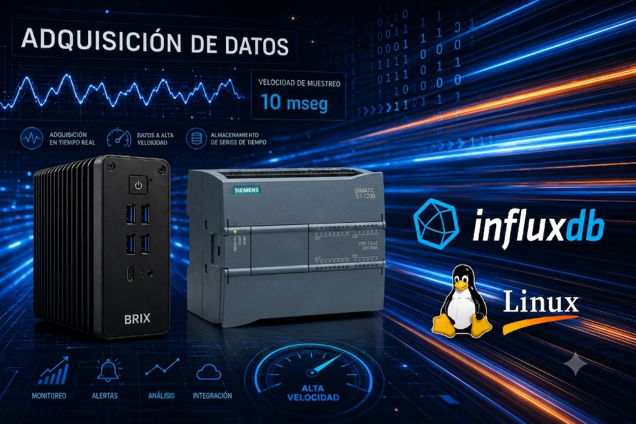 Adquisición de alta velocidad HADS para máquina crítica